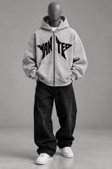 Hoodie Zippé Oversize WANTED