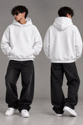 Hoodie Oversize Essentiel – Blanc