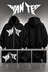 Hoodie Zippé Oversize WANTED